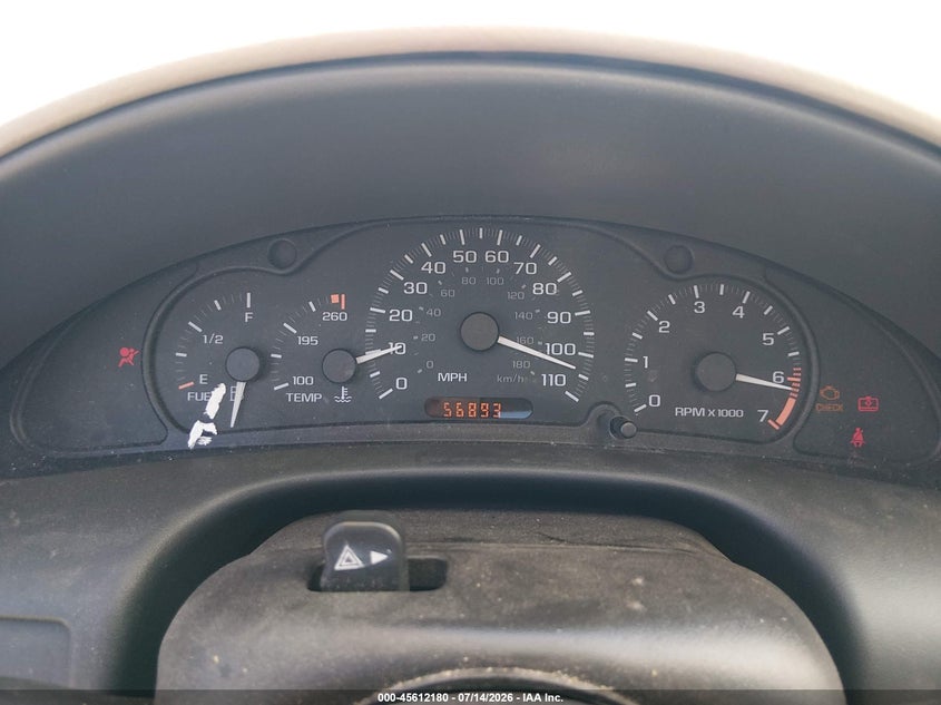 2005 Chevrolet Cavalier VIN: 1G1JC52F757116278 Lot: 45612180