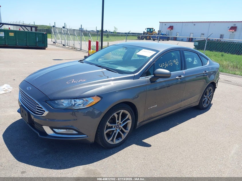 FORD FUSION HYBRID 2017 VIN 3FA6P0LU6HR165430