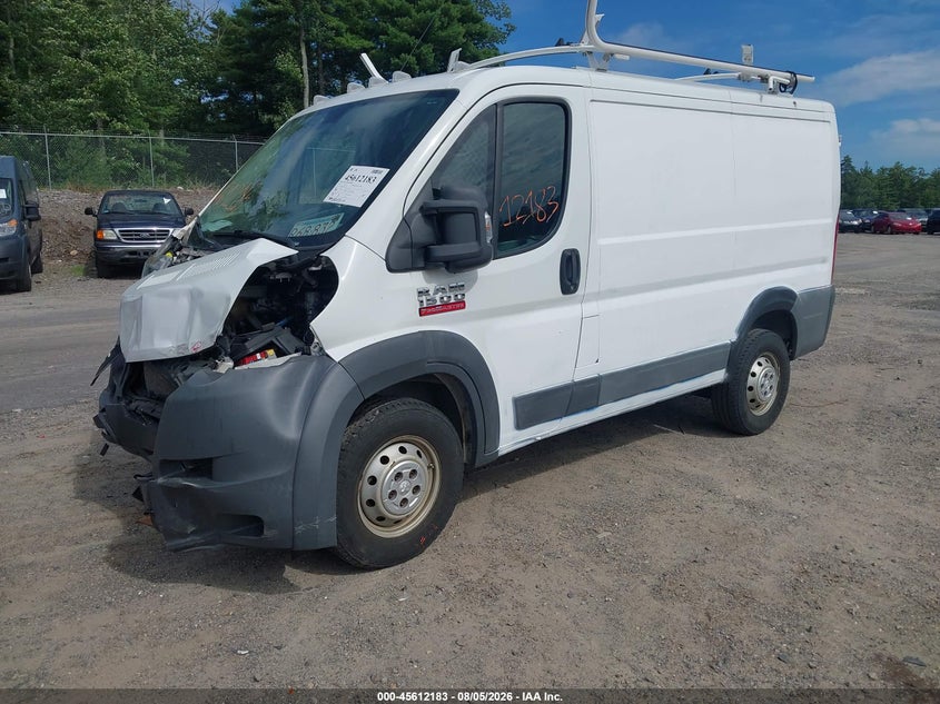 Vin: 3c6trvng5ee114538, lot: 46110634, ram promaster 1500 low roof 20142