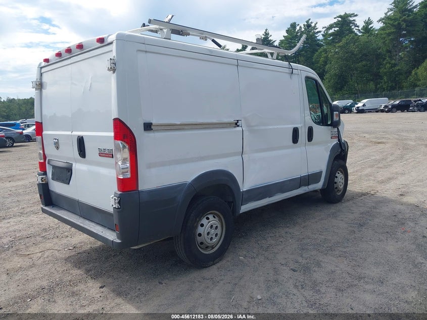 Vin: 3c6trvng5ee114538, lot: 46110634, ram promaster 1500 low roof 20144