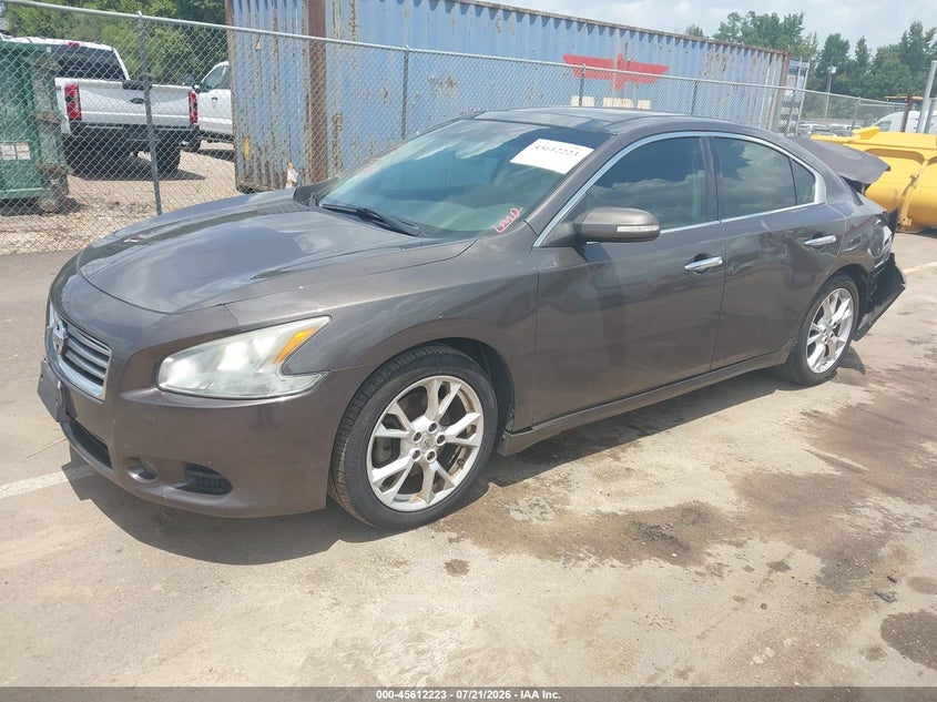 Vin: 1n4aa5ap7cc868354, lot: 46110673, nissan maxima 3.5 sv 20122