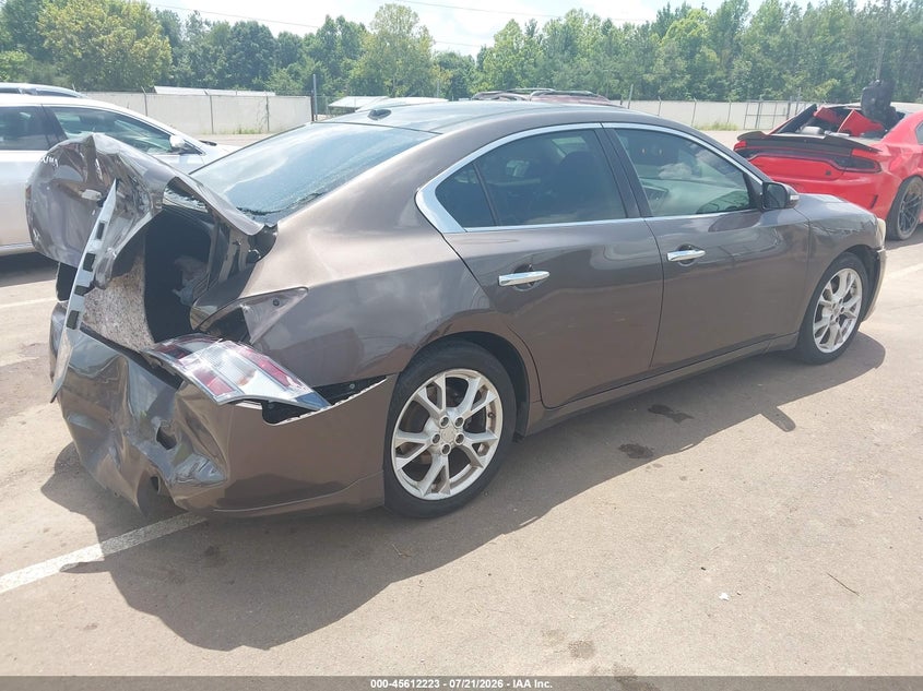 Vin: 1n4aa5ap7cc868354, lot: 46110673, nissan maxima 3.5 sv 20124