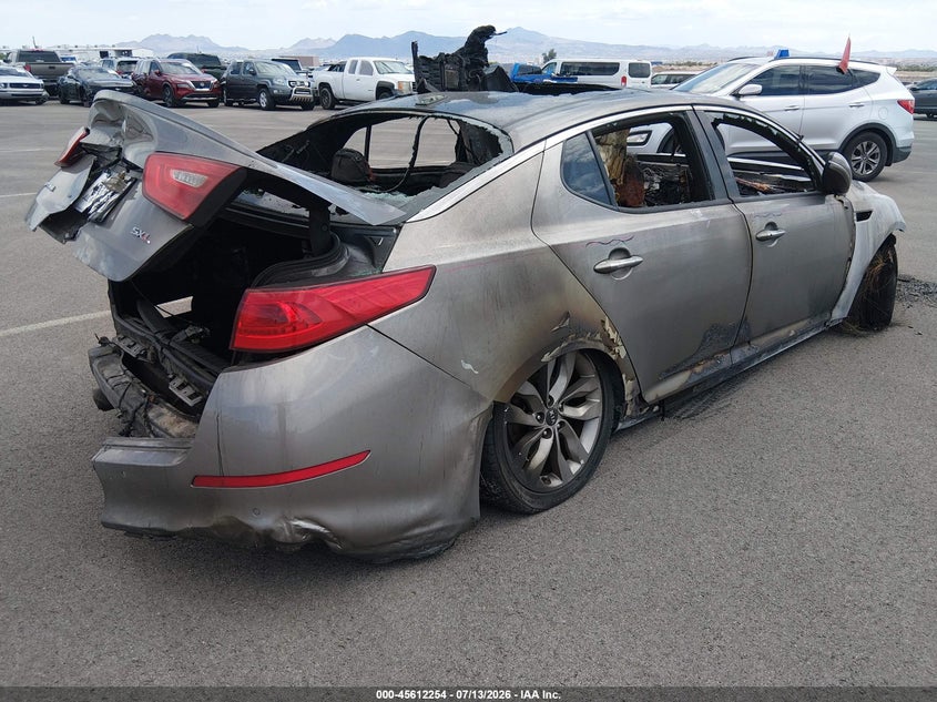 Vin: 5xxgr4a60eg325901, lot: 46110704, kia optima sxl turbo 20144