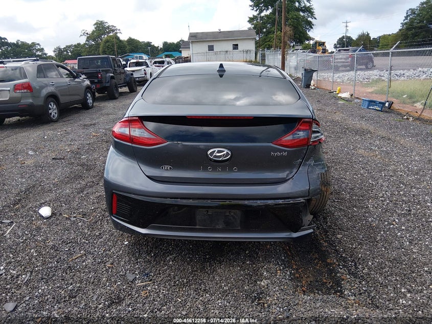 2018 Hyundai Ioniq Hybrid Sel VIN: KMHC75LC9JU062269 Lot: 45612256
