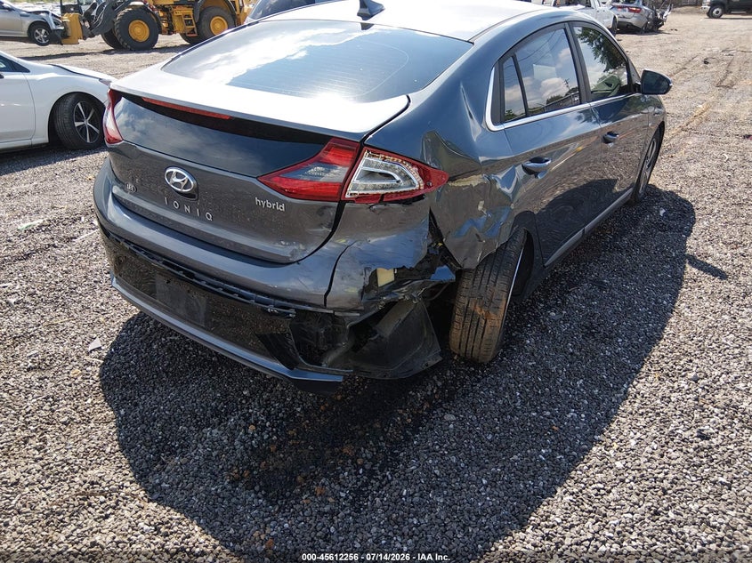 2018 Hyundai Ioniq Hybrid Sel VIN: KMHC75LC9JU062269 Lot: 45612256