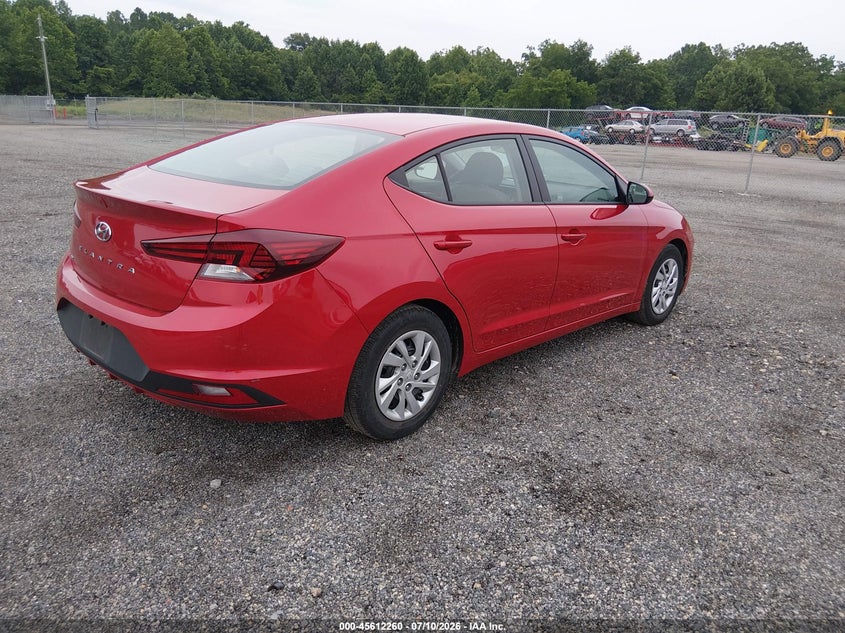 Vin: 5npd74lf6lh602168, lot: 46110710, hyundai elantra se 20204