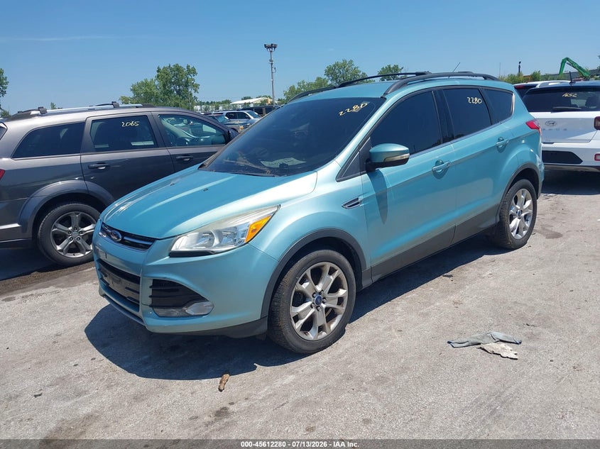 1FMCU0HX8DUD23516 2013 FORD ESCAPE SEL photo 1