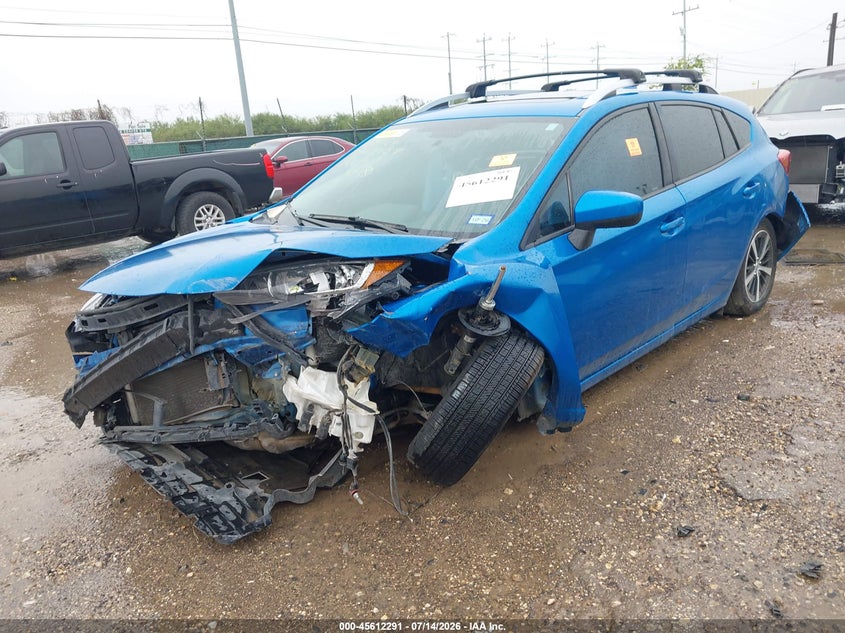Vin: 4s3gtad67n3728320, lot: 46110741, subaru impreza premium 5-door 20222