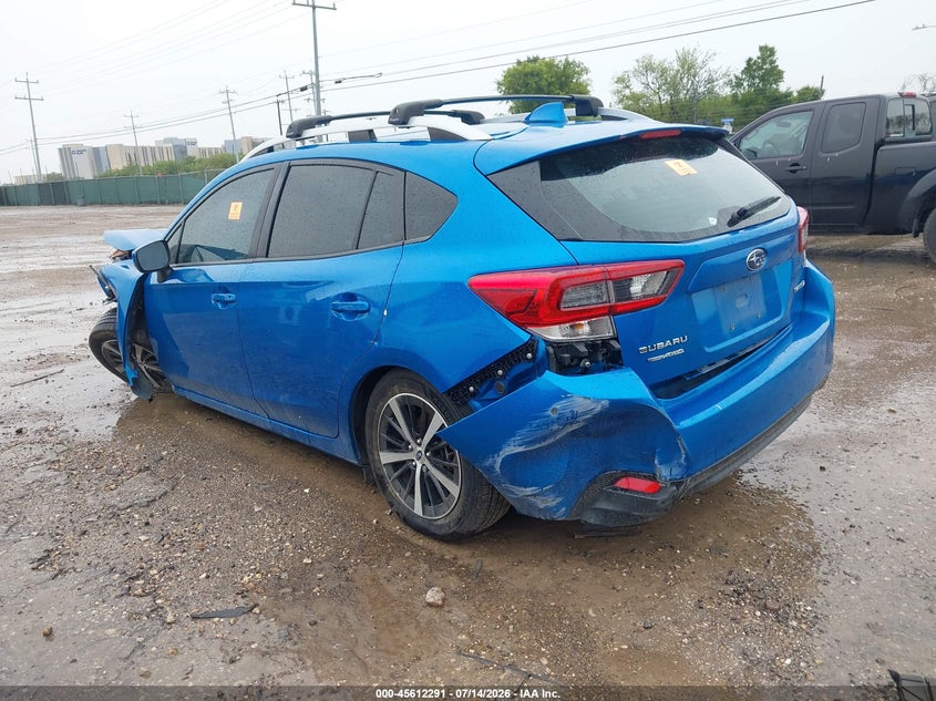 Vin: 4s3gtad67n3728320, lot: 46110741, subaru impreza premium 5-door 20223