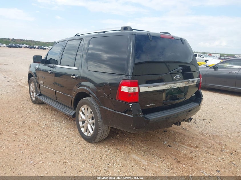Vin: 1fmju1kt3gef28047, lot: 46110754, ford expedition limited 20163