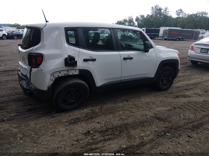 2018 JEEP RENEGADE auction photo 4