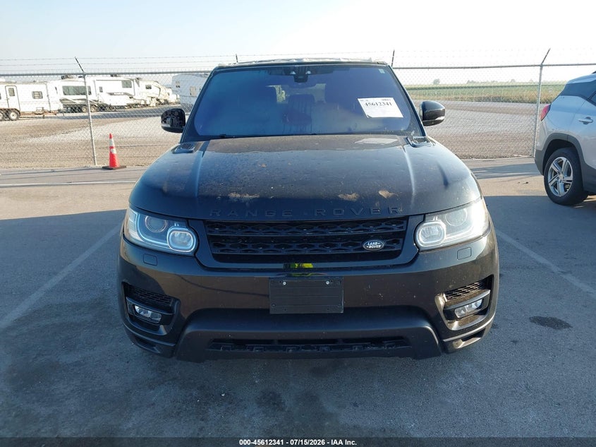2017 Land Rover Range Rover Sport 3.0L V6 Supercharged Hse VIN: SALWR2FV6HA161031 Lot: 45612341