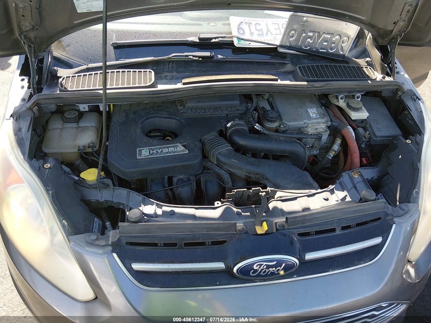 2013 Ford C-Max Hybrid Se VIN: 1FADP5AU2DL536292 Lot: 45612347