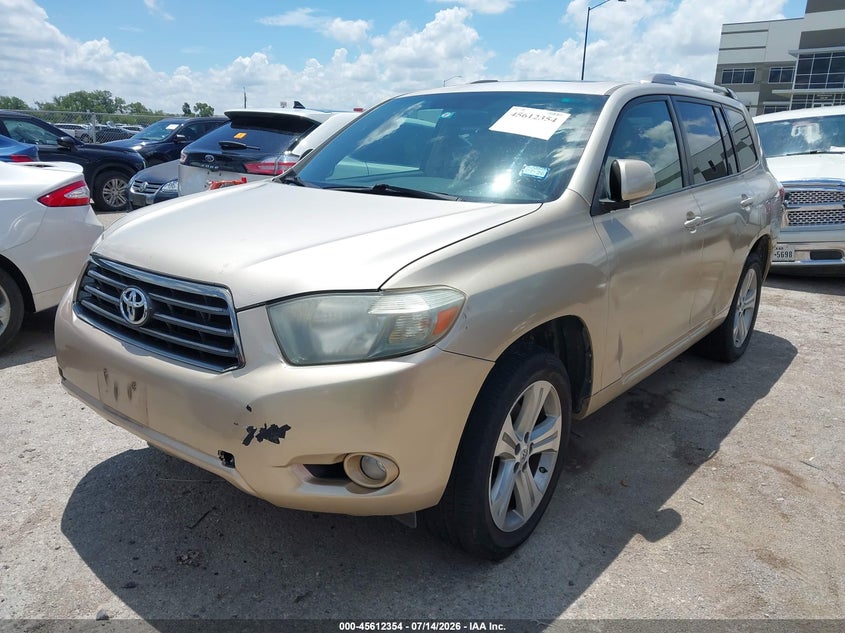 2008 Toyota Highlander, Normal Wear & Tear, IAAI, VIN JTEES43A782018227 — photo 2
