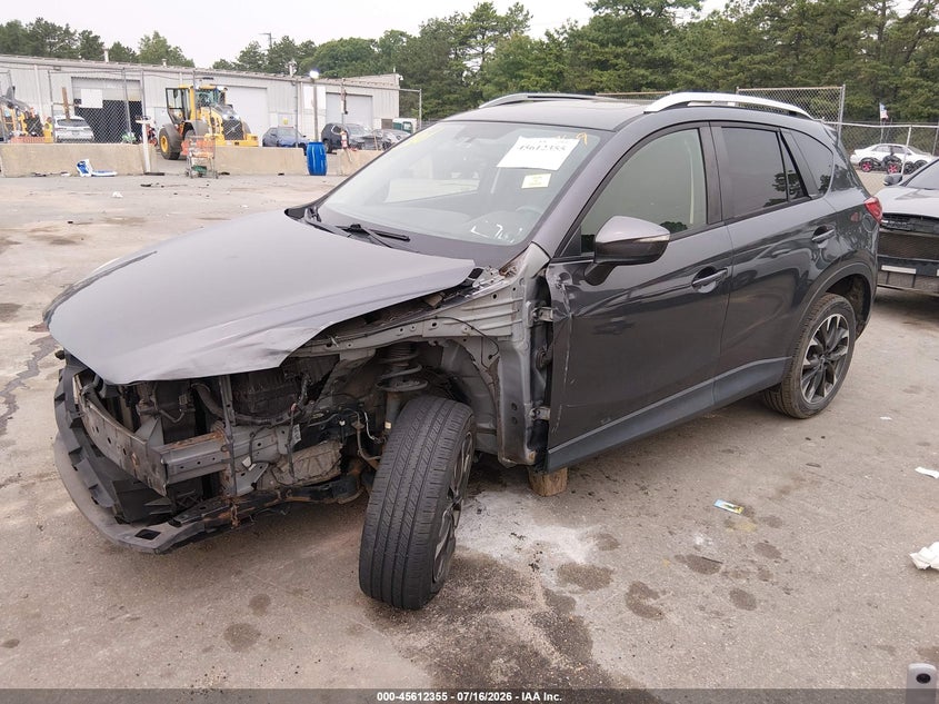 2016 Mazda CX-5, Удар спереди, IAAI, VIN JM3KE4DY6G0689769 — фото 2