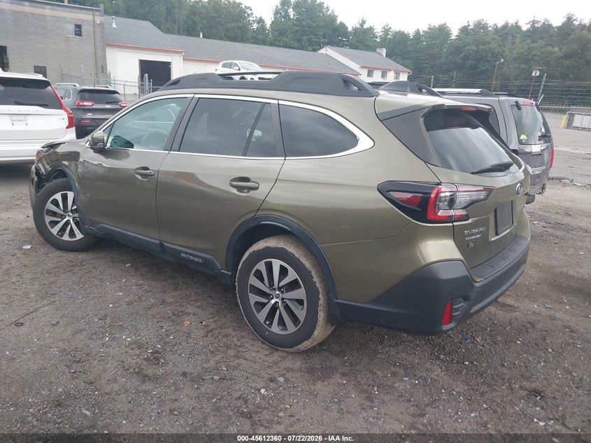 Vin: 4s4btafc0m3204904, lot: 46110811, subaru outback premium 20213