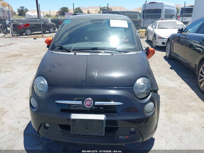 2014 Fiat 500E Battery Electric VIN: 3C3CFFGE1ET189580 Lot: 45612376