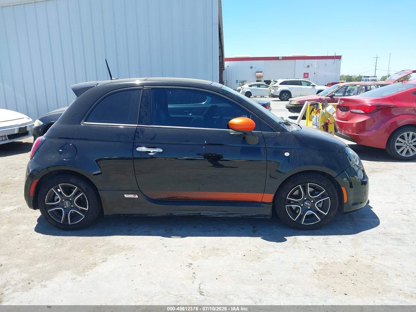 2014 Fiat 500E Battery Electric VIN: 3C3CFFGE1ET189580 Lot: 45612376