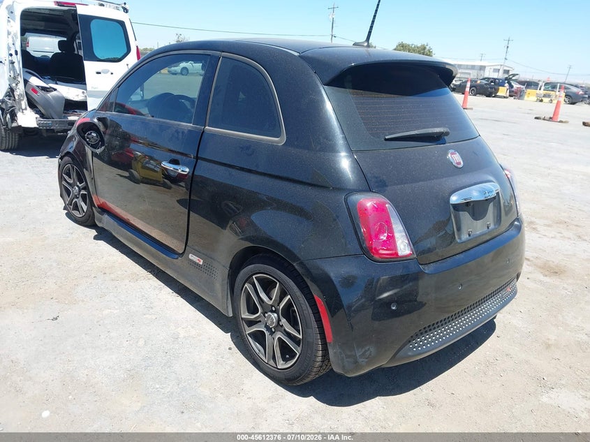 2014 FIAT 500E auction photo 3