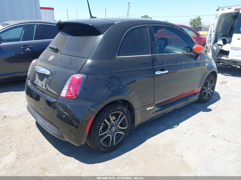 2014 FIAT 500E auction photo 4