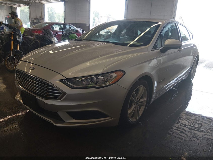 2018 Ford Fusion, Звичайний знос, IAAI, VIN 3FA6P0UU7JR254461 — фото 2