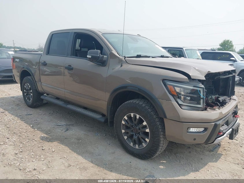 Vin: 1n6aa1ed5ln500663, lot: 46110876, nissan titan pro-4x 4x4 2020 img_1