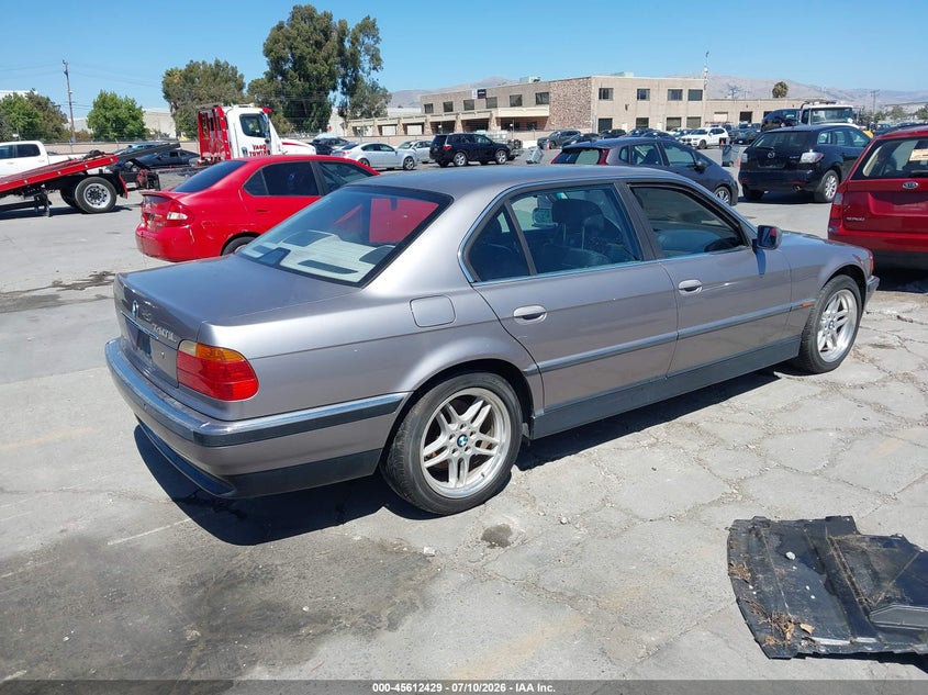 1999 BMW 740IL auction photo 4