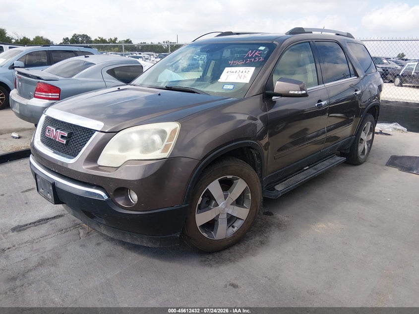 Vin: 1gkkrsed8cj328646, lot: 46110882, gmc acadia slt-2 20122