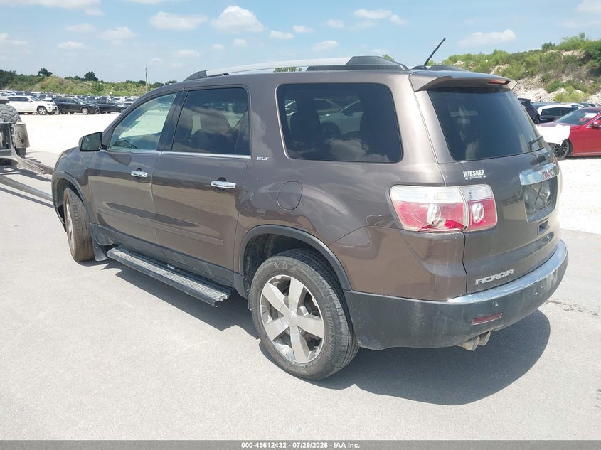 Vin: 1gkkrsed8cj328646, lot: 46110882, gmc acadia slt-2 20123