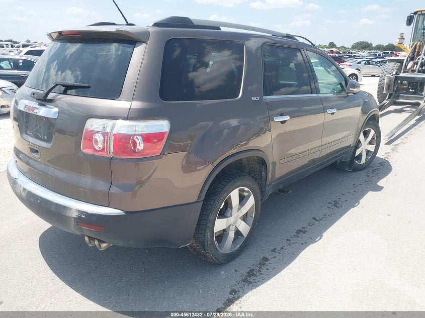 Vin: 1gkkrsed8cj328646, lot: 46110882, gmc acadia slt-2 20124