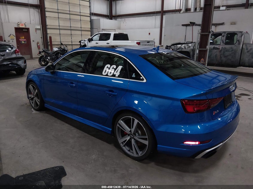 2018 AUDI RS 3 auction photo 3