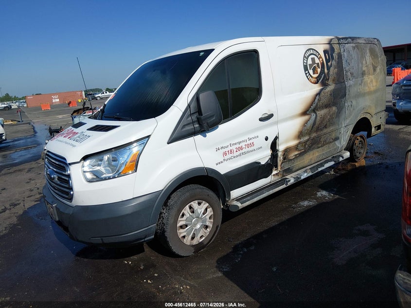 Vin: 1ftnr1zm7fka76707, lot: 46110915, ford transit-250 20152