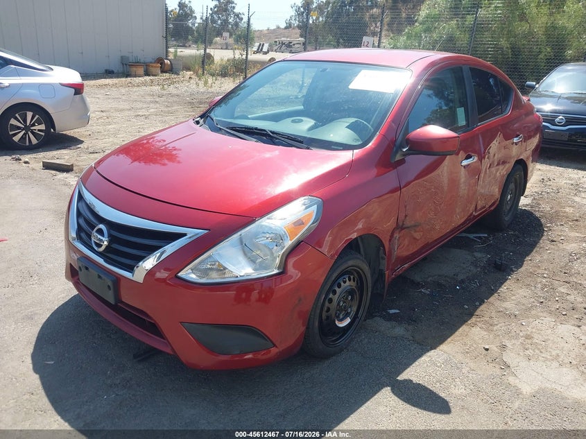 Vin: 3n1cn7ap8jl868998, lot: 46110917, nissan versa 1.6 sv 20182