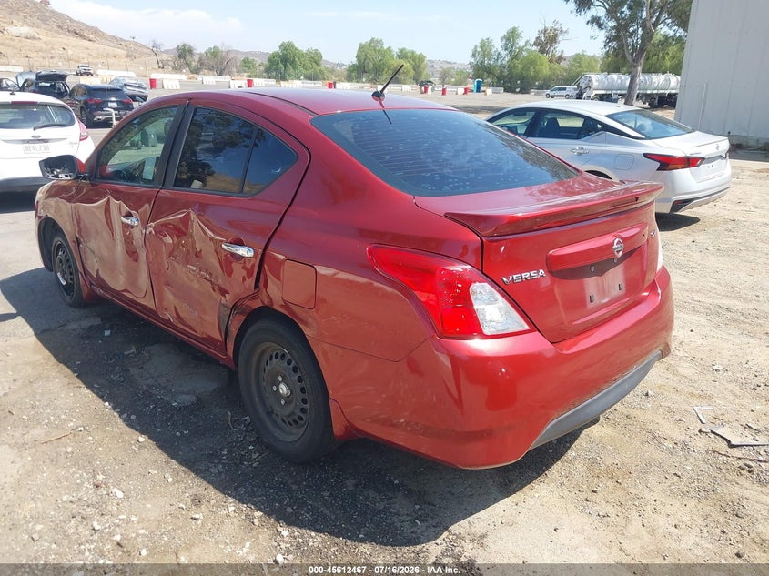 Vin: 3n1cn7ap8jl868998, lot: 46110917, nissan versa 1.6 sv 20183