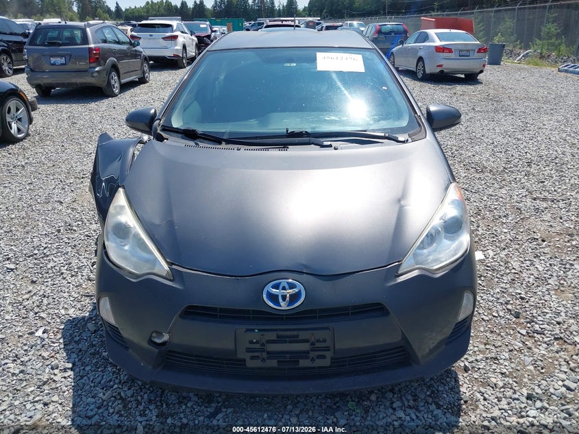 2013 Toyota Prius C Two VIN: JTDKDTB31D1539023 Lot: 45612476