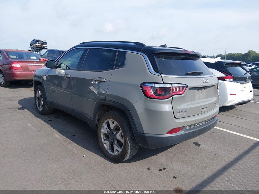 2022 Jeep Compass Limited 4X4 VIN: 3C4NJDCB1NT113408 Lot: 45612490