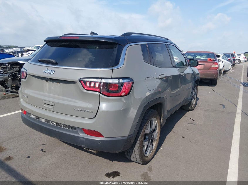 2022 Jeep Compass Limited 4X4 VIN: 3C4NJDCB1NT113408 Lot: 45612490