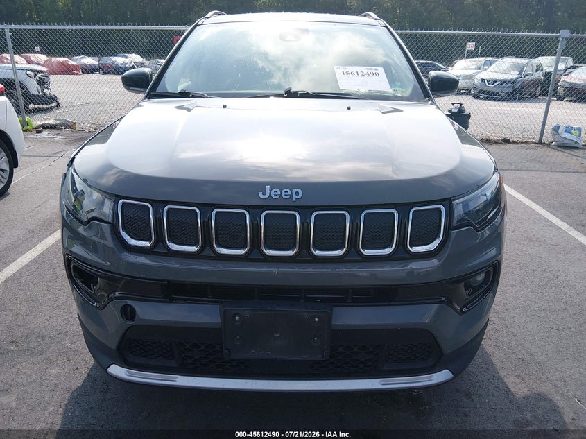 2022 Jeep Compass Limited 4X4 VIN: 3C4NJDCB1NT113408 Lot: 45612490