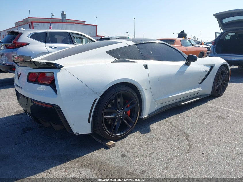 Vin: 1g1yl2d73e5116437, lot: 46110973, chevrolet corvette stingray z51 20144
