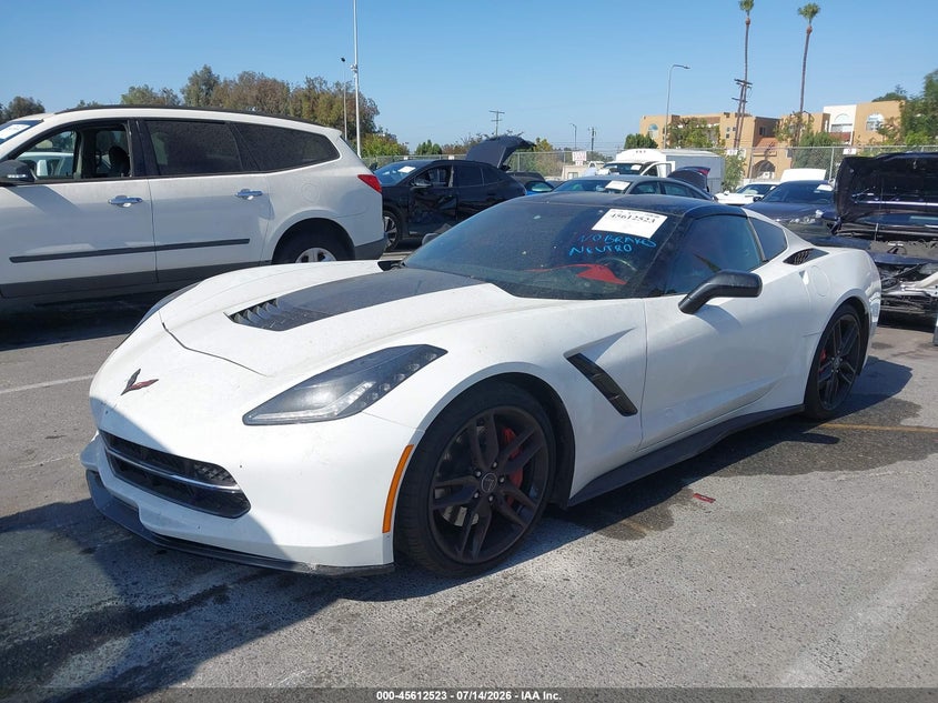 2014 Chevrolet Corvette Stingray Z51 VIN: 1G1YL2D73E5116437 Lot: 45612523