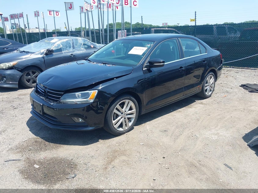 2015 VOLKSWAGEN JETTA auction photo 2
