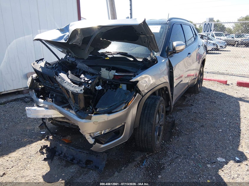 2021 Jeep Compass, Front End, IAAI, VIN 3C4NJDBBXMT595909 — photo 2