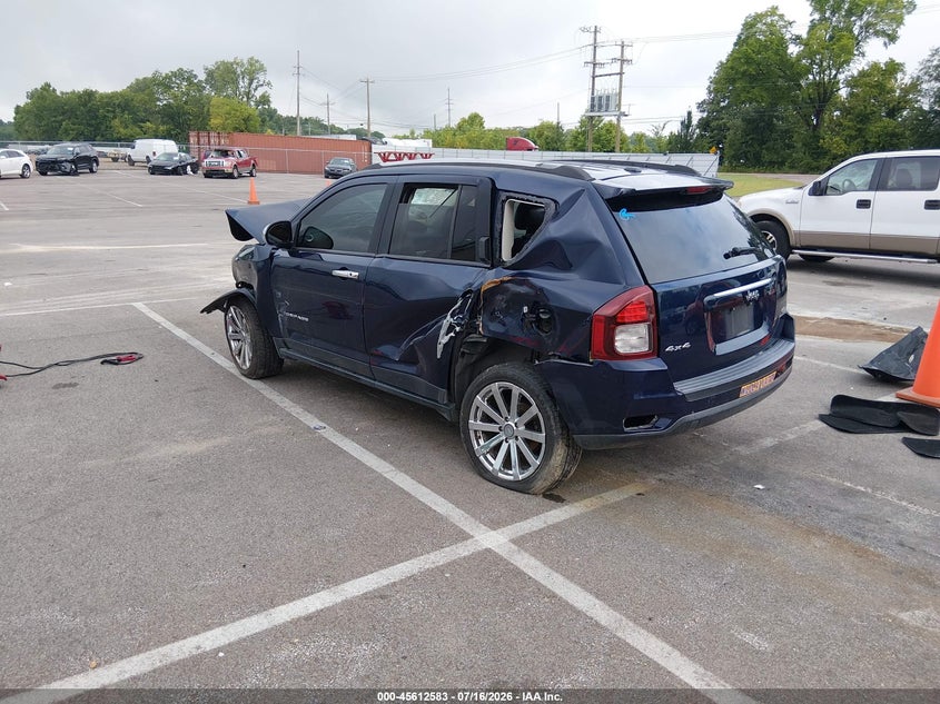 Vin: 1c4njdebxgd585757, lot: 46111033, jeep compass latitude 20163