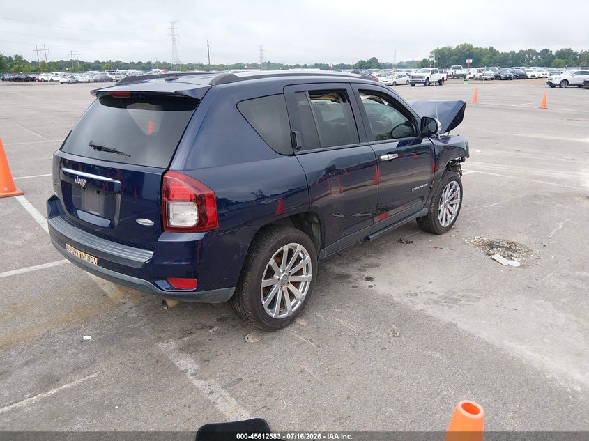 Vin: 1c4njdebxgd585757, lot: 46111033, jeep compass latitude 20164