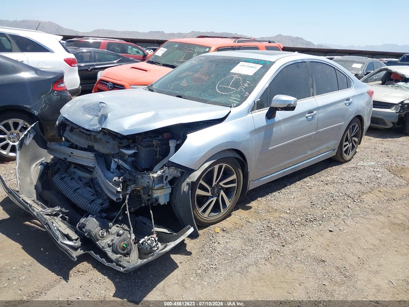 2017 Subaru Legacy, Front End, IAAI, VIN 4S3BNAR65H3054654 — photo 2