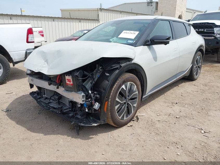 Vin: kndc34la2p5099482, lot: 46111076, kia ev6 wind 20232