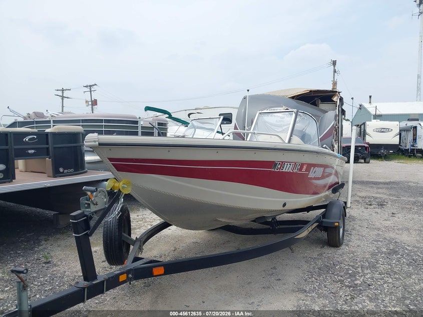 2008 LOWE 16' auction photo 2