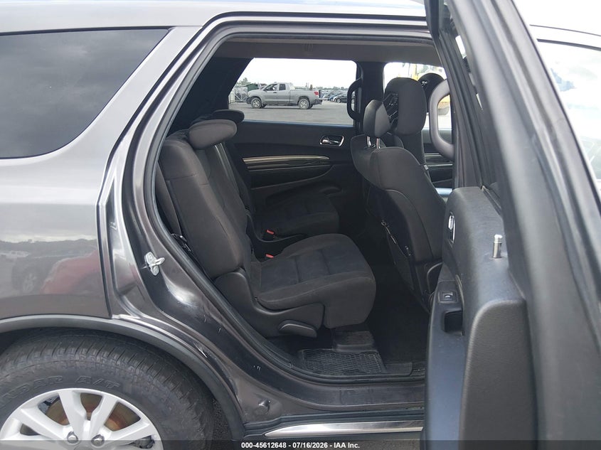 2014 Dodge Durango Sxt VIN: 1C4RDJAG4EC296000 Lot: 45612648