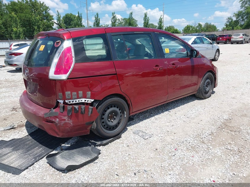 Vin: jm1cr2w36a0373450, lot: 46111113, mazda mazda5 sport 20104