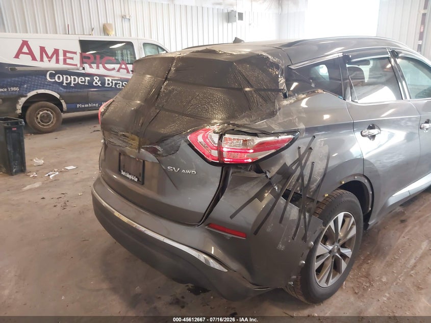 2015 Nissan Murano Platinum/S/Sl/Sv VIN: 5N1AZ2MH6FN246239 Lot: 45612667